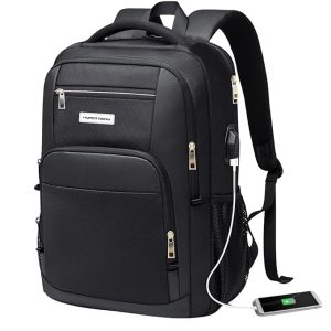 Hyper Adam 16.5 Inch Smart Laptop Backpack Bag With USB Charging Port, Anti Theft Pocket and Accessories Organiser for Men Women Boys Girls Laptop Bag Business Travelling Bag For Men
